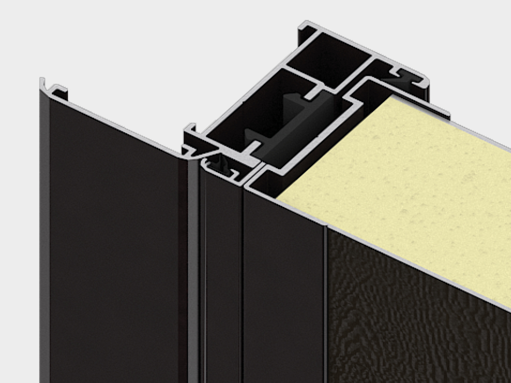 Esik ramkasi qo‘shimcha o‘rnatish uchun eng ommabop variantdir. Ramkaning o‘rash elementlari bir vaqtning o‘zida ikki funksiyani bajaradi: o‘rnatish bo‘shligini yopadi va bezak vazifasini bajaradi.